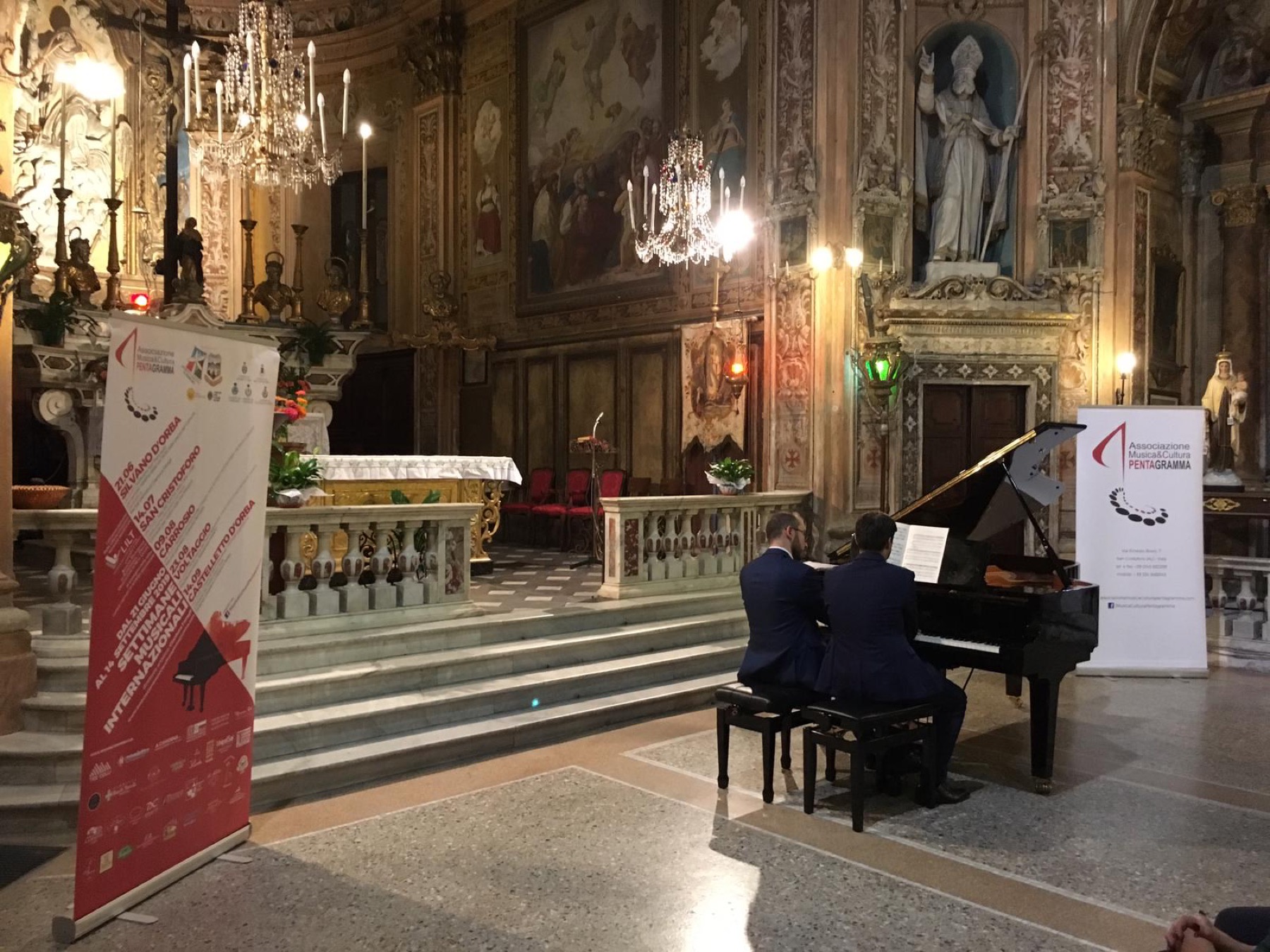 FERDIS Piano Duo at Sant'Innocenzo in Castelletto d'Orba