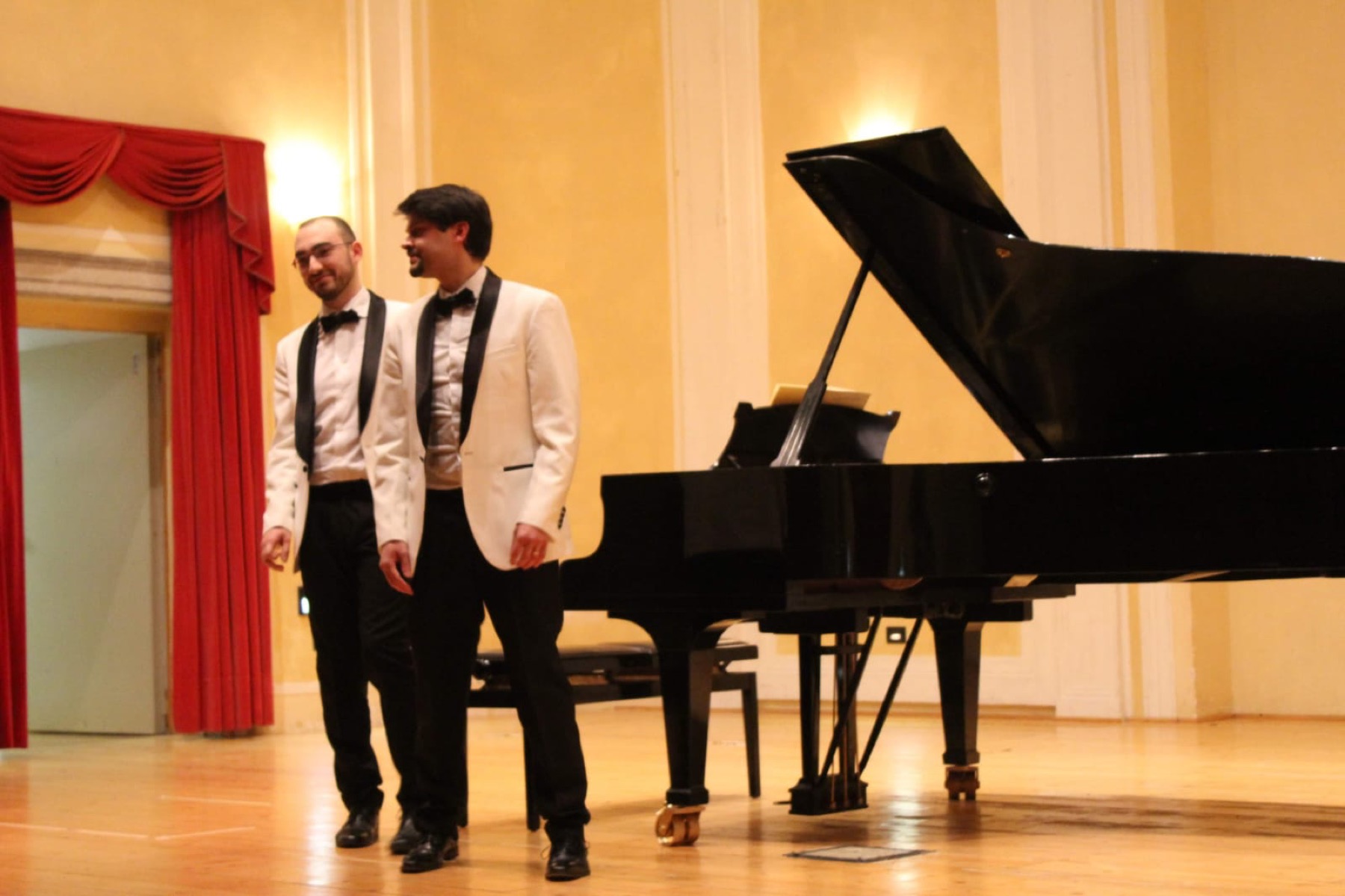 FERDIS Piano Duo on stage