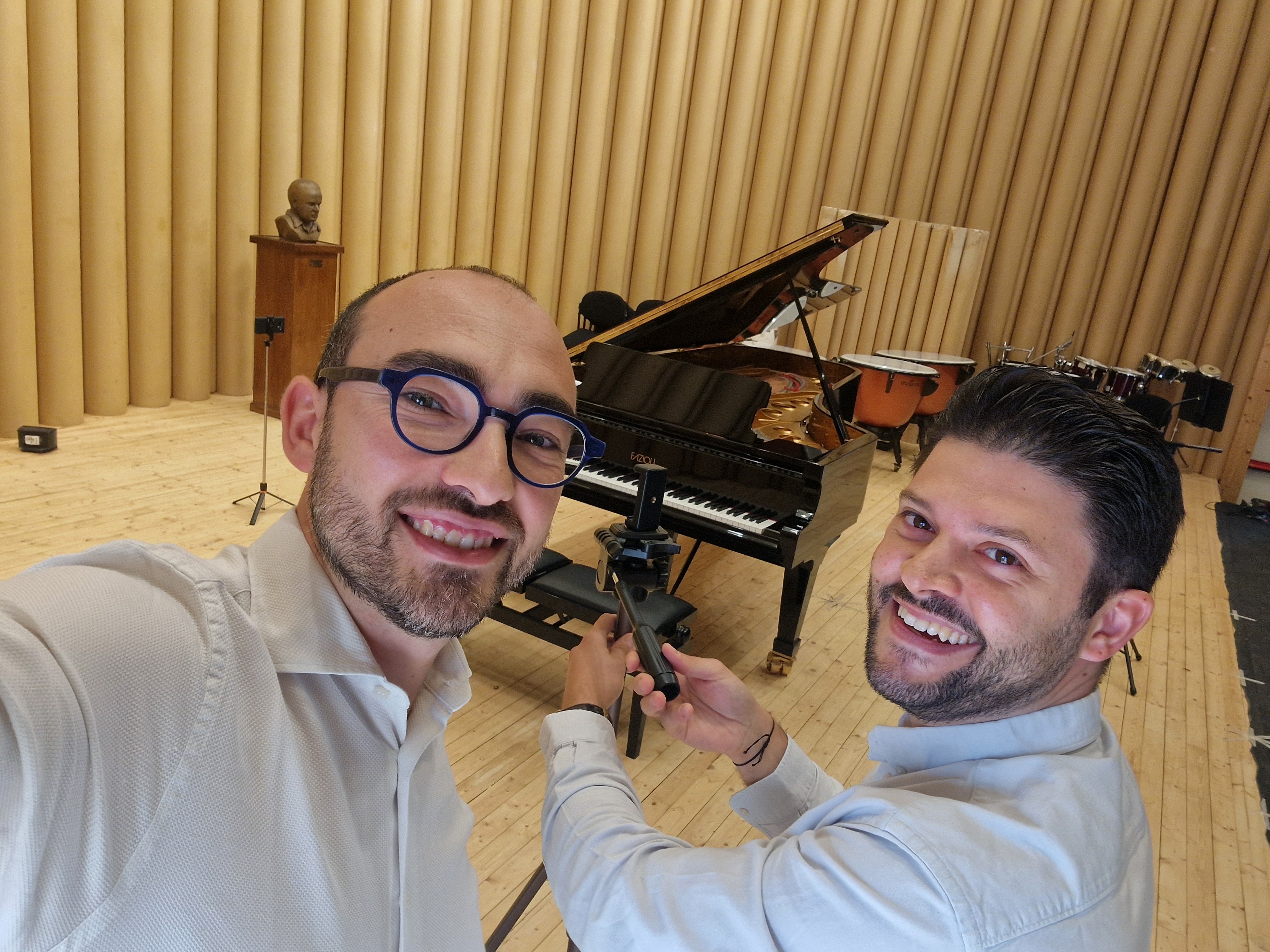 FERDIS Piano Duo at the Auditorium of L’Aquila Conservatory