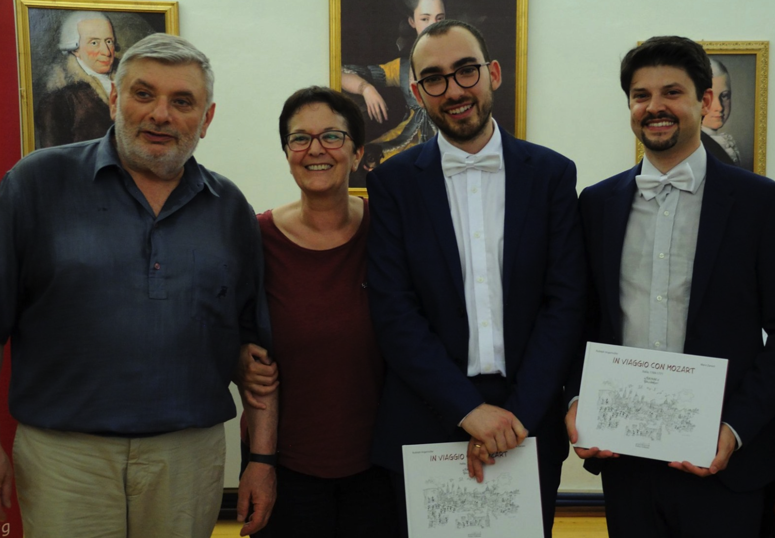 FERDIS Piano Duo after a Mozart concert