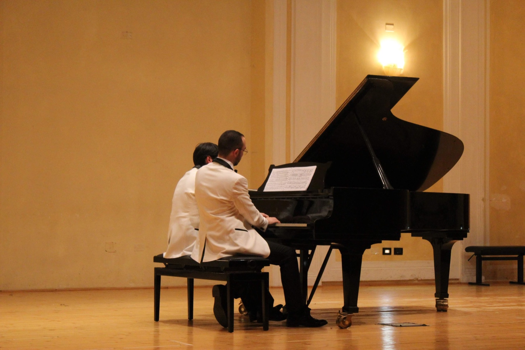 FERDIS Piano Duo at Sala Filarmonica in Rovereto in 2020